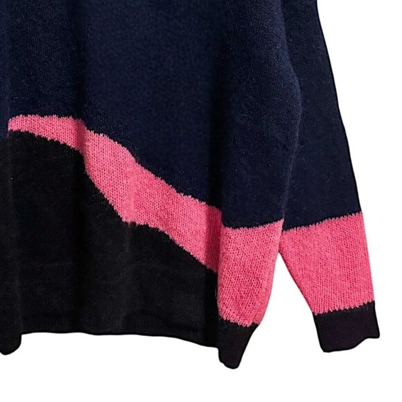 Zadig & Voltaire Tony‎ Mohair Sweater, Blue/Pink, Size S - Picture 10 of 14